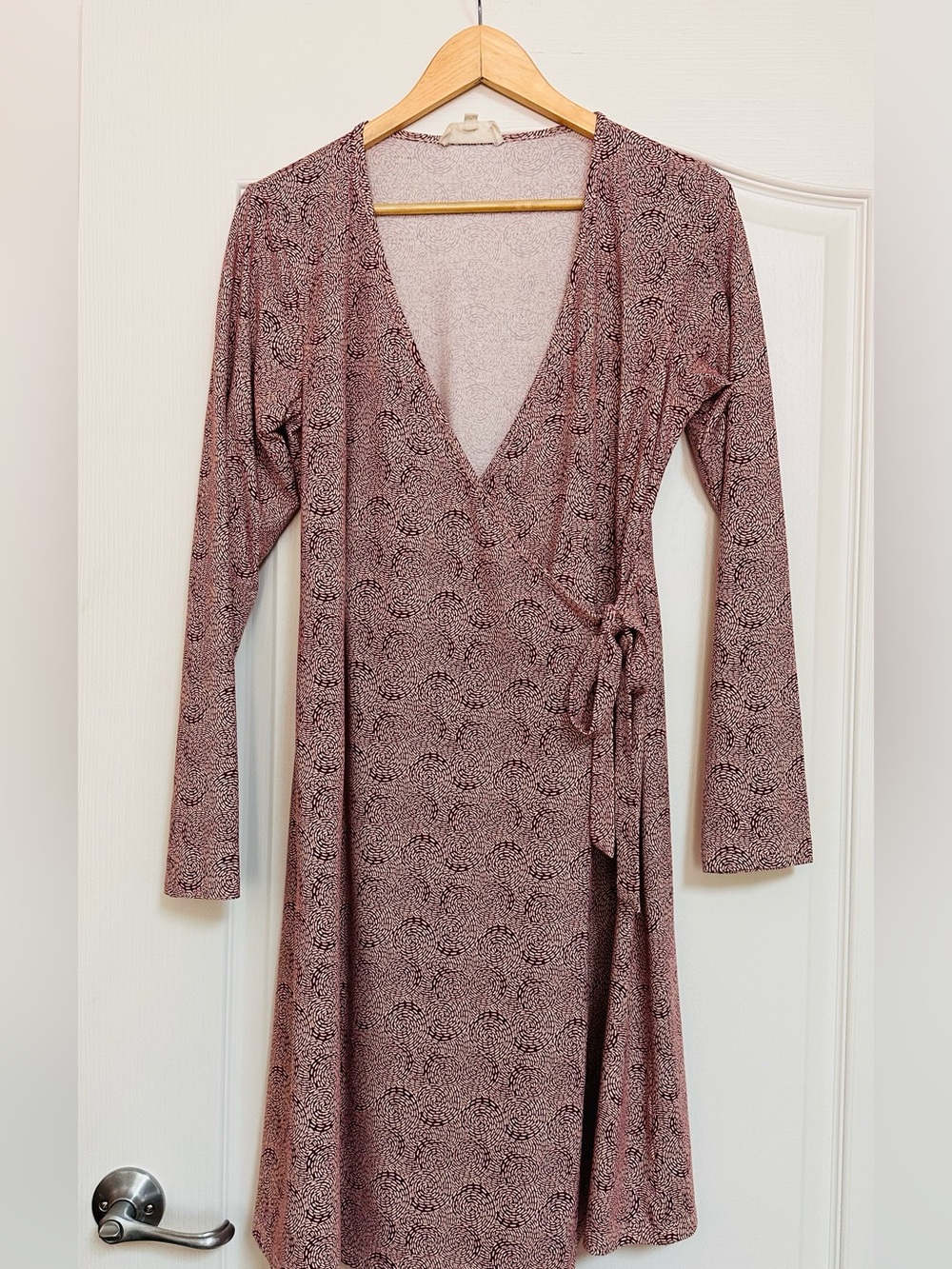 Synergy Organic Cotton Wrap Dress.